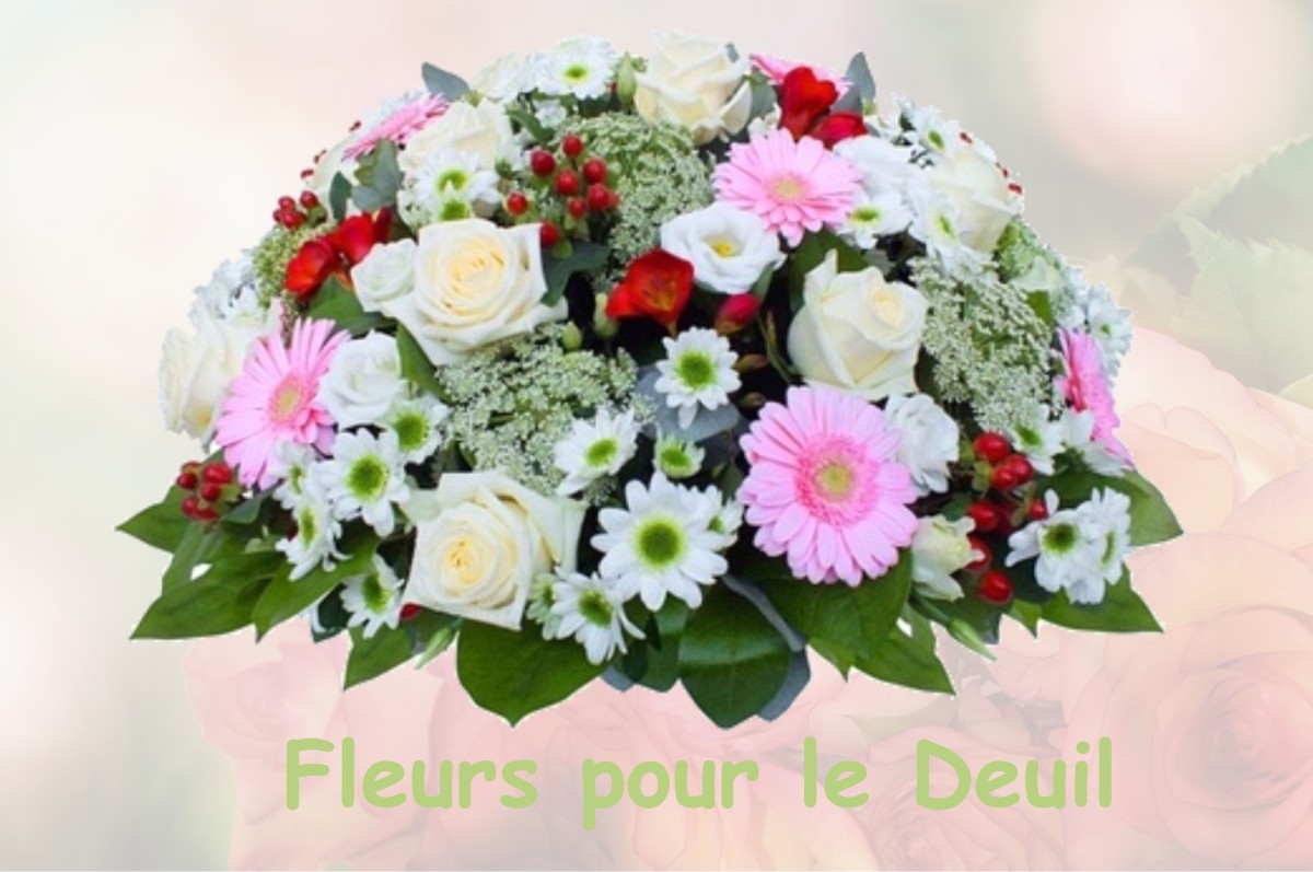 fleurs deuil DOMARIN